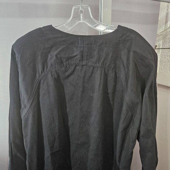 Club Z Denim Button-Up Shirt Women Plus 2X Cats Leopard Gold Appliqué V Neck - Picture 8 of 10